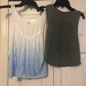 Aeropostale Crop Tank Tops lot of 2
